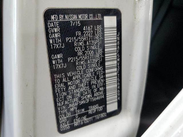 2015 NISSAN JUKE S - JN8AF5MV3FT564694