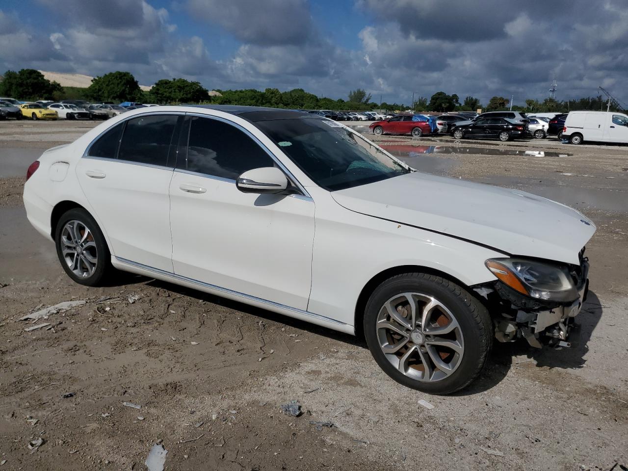 Lot #2993929309 2016 MERCEDES-BENZ C 300 4MAT