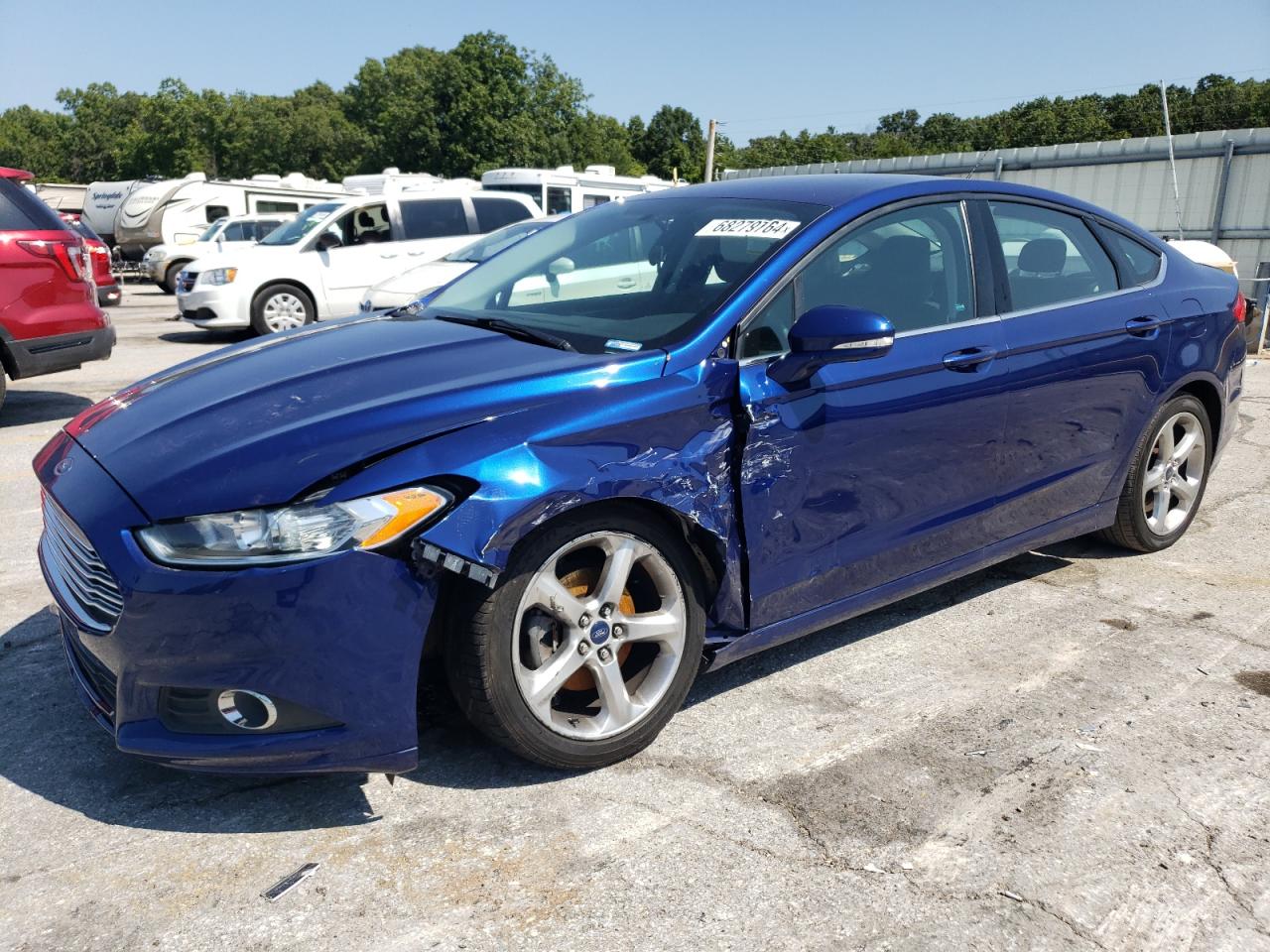 Lot #3031379694 2015 FORD FUSION SE