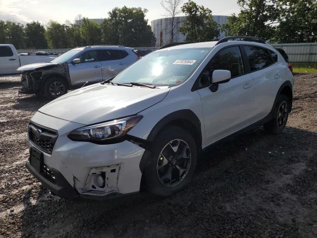 SUBARU CROSSTREK 2019 white  gas JF2GTACCXKH340456 photo #1