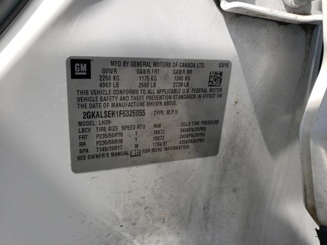 2015 GMC TERRAIN SL - 2GKALSEK1F6326055