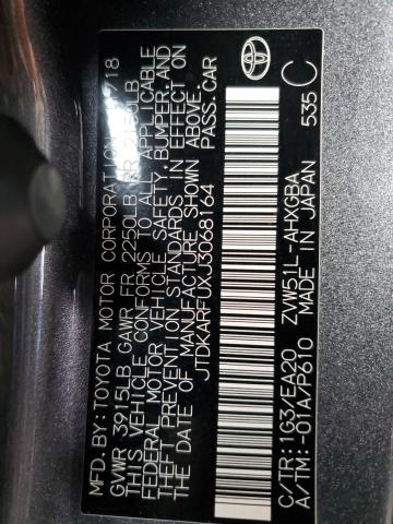 2018 TOYOTA PRIUS - JTDKARFUXJ3068164