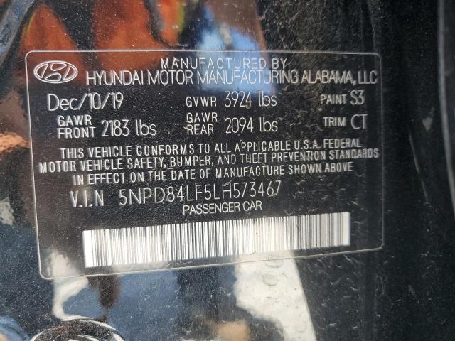 2020 HYUNDAI ELANTRA SE - 5NPD84LF5LH573467