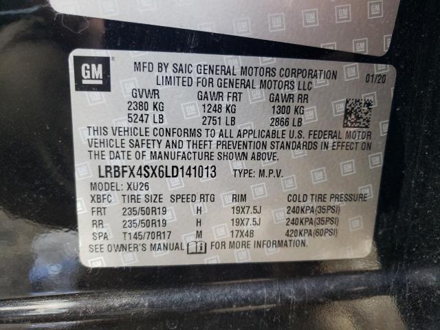 2020 BUICK ENVISION P - LRBFX4SX6LD141013