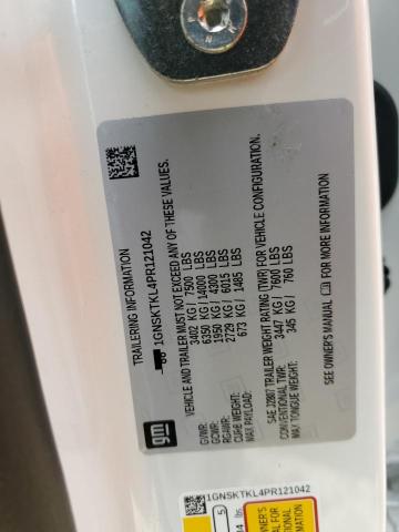 2023 CHEVROLET TAHOE K150 - 1GNSKTKL4PR121042