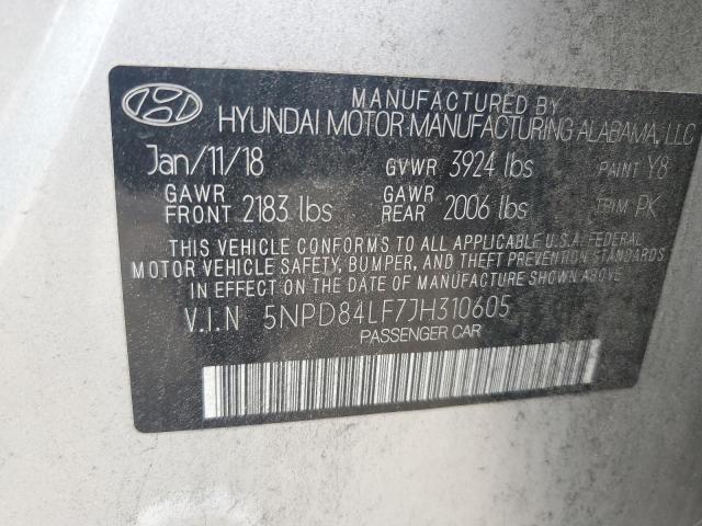2018 HYUNDAI ELANTRA SE - 5NPD84LF7JH310605