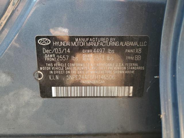 2015 HYUNDAI SONATA SE - 5NPE24AF6FH146506