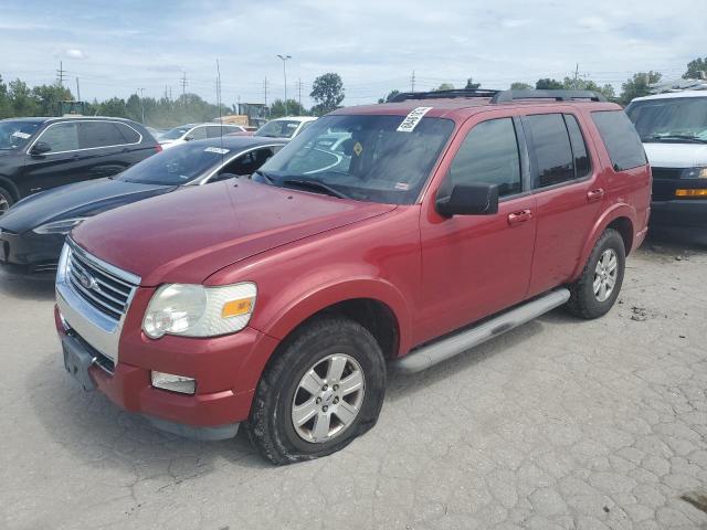 FORD EXPLORER X 2010 red 4dr spor gas 1FMEU7DE9AUA40639 photo #1