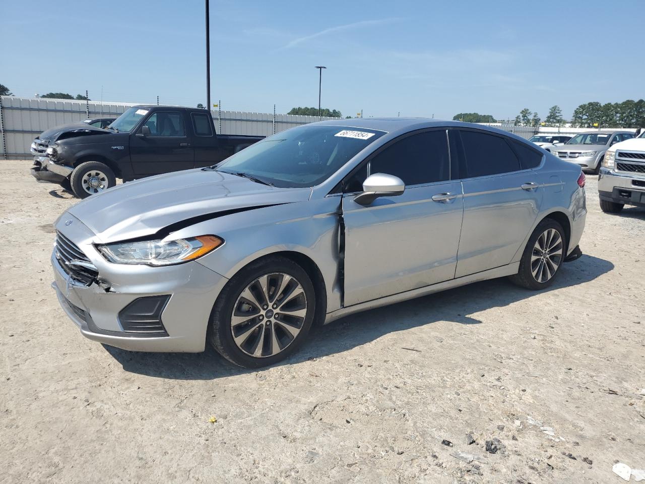 Lot #2936012871 2020 FORD FUSION SE