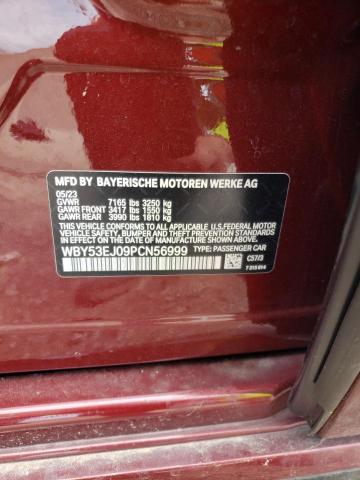 2023 BMW I7 XDRIVE6 WBY53EJ09PCN56999