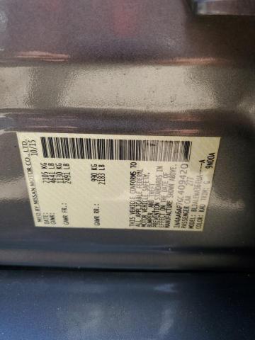 2016 NISSAN MAXIMA 3.5 - 1N4AA6AP7GC409420