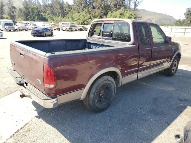 FORD F150 1998 burgundy 3dr ext gas 1FTZX1766WNB20402 photo #4