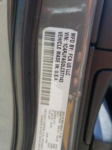 VIN 1C4RJFAG0LC377143 2020 Jeep Grand Cherokee, Laredo no.14