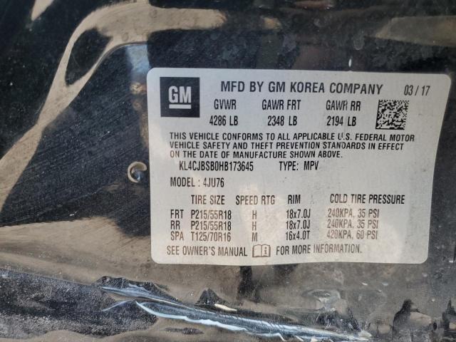 VIN KL4CJBSB0HB173645 2017 Buick Encore, Preferred Ii no.14