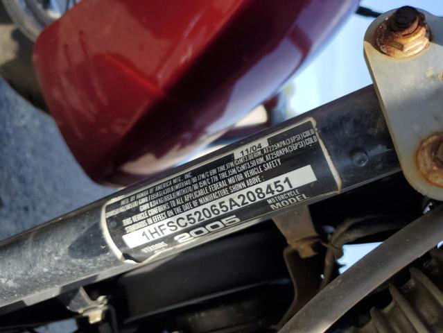 2005 HONDA VT1300 S 1HFSC52065A208451