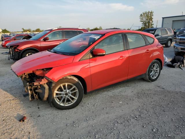 FORD FOCUS SE 2017 red  gas 1FADP3K24HL342905 photo #1