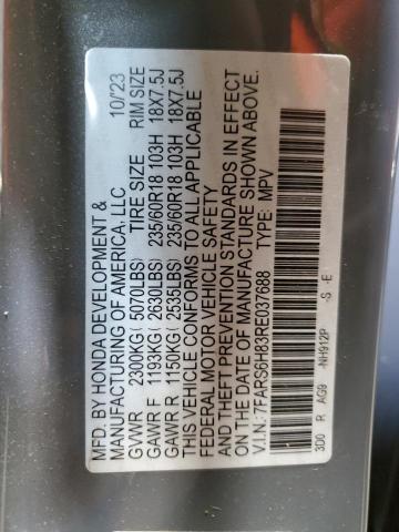 2024 HONDA CR-V SPORT - 7FARS6H83RE037688