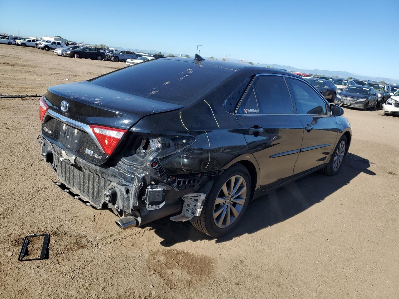 Lot #2928421785 2015 TOYOTA CAMRY HYBR