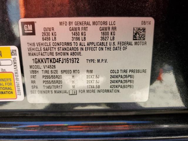 2015 GMC ACADIA DEN - 1GKKVTKD4FJ161972