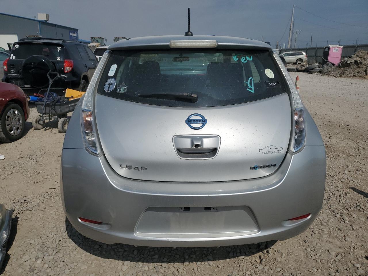 Lot #2891183525 2015 NISSAN LEAF S