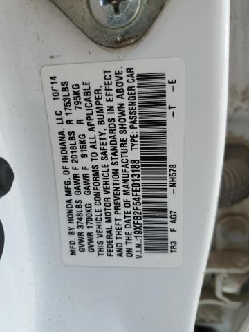 2015 HONDA CIVIC LX - 19XFB2F54FE013188
