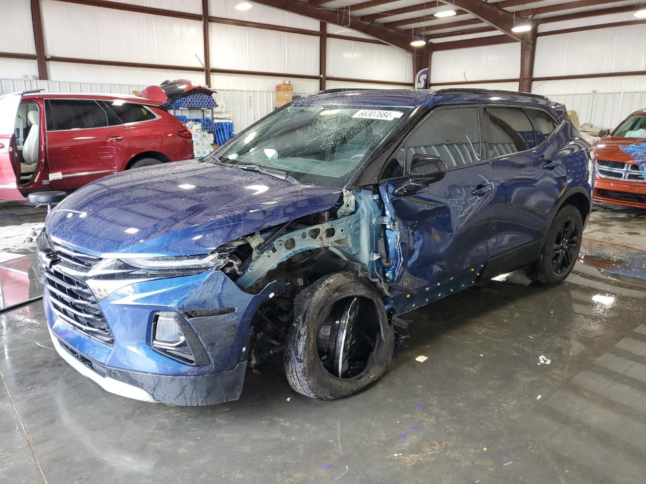 Lot #2838556931 2022 CHEVROLET BLAZER 2LT