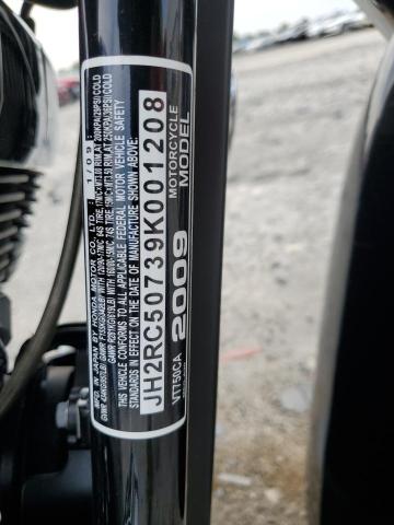 2009 HONDA VT750 CA JH2RC50739K001208