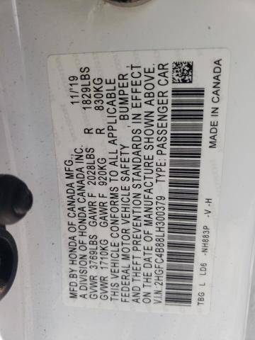 2020 HONDA CIVIC SPOR - 2HGFC4B88LH300379