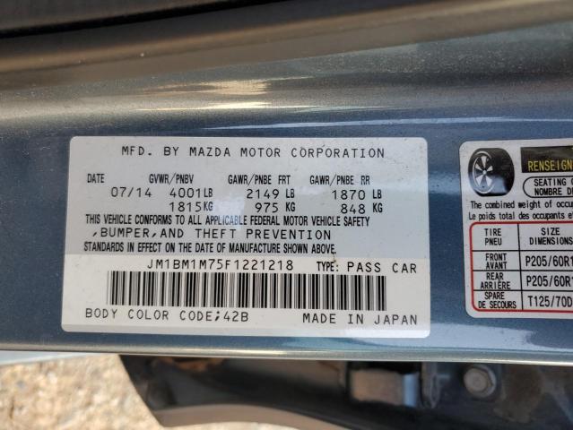 2015 MAZDA 3 GRAND TO - JM1BM1M75F1221218
