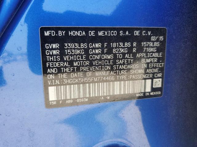 2015 HONDA FIT LX - 3HGGK5H55FM774466