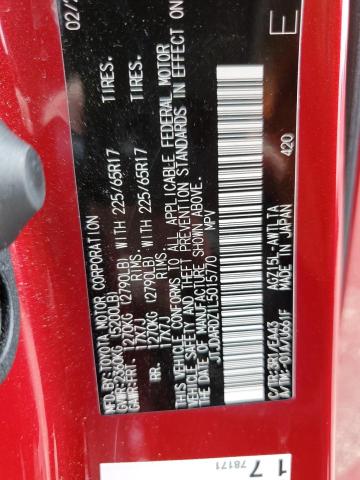 2020 LEXUS NX 300 - JTJDARDZ1L5015770