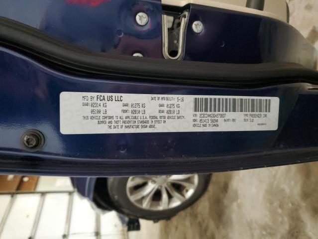 2016 CHRYSLER 300 LIMITE - 2C3CCAAG3GH273837