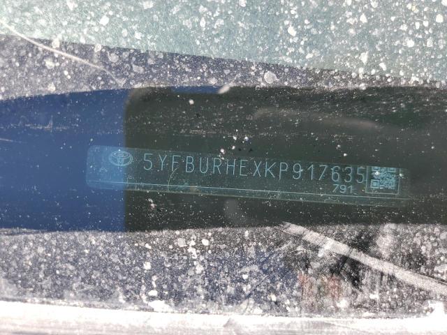 2019 TOYOTA COROLLA L - 5YFBURHEXKP917635