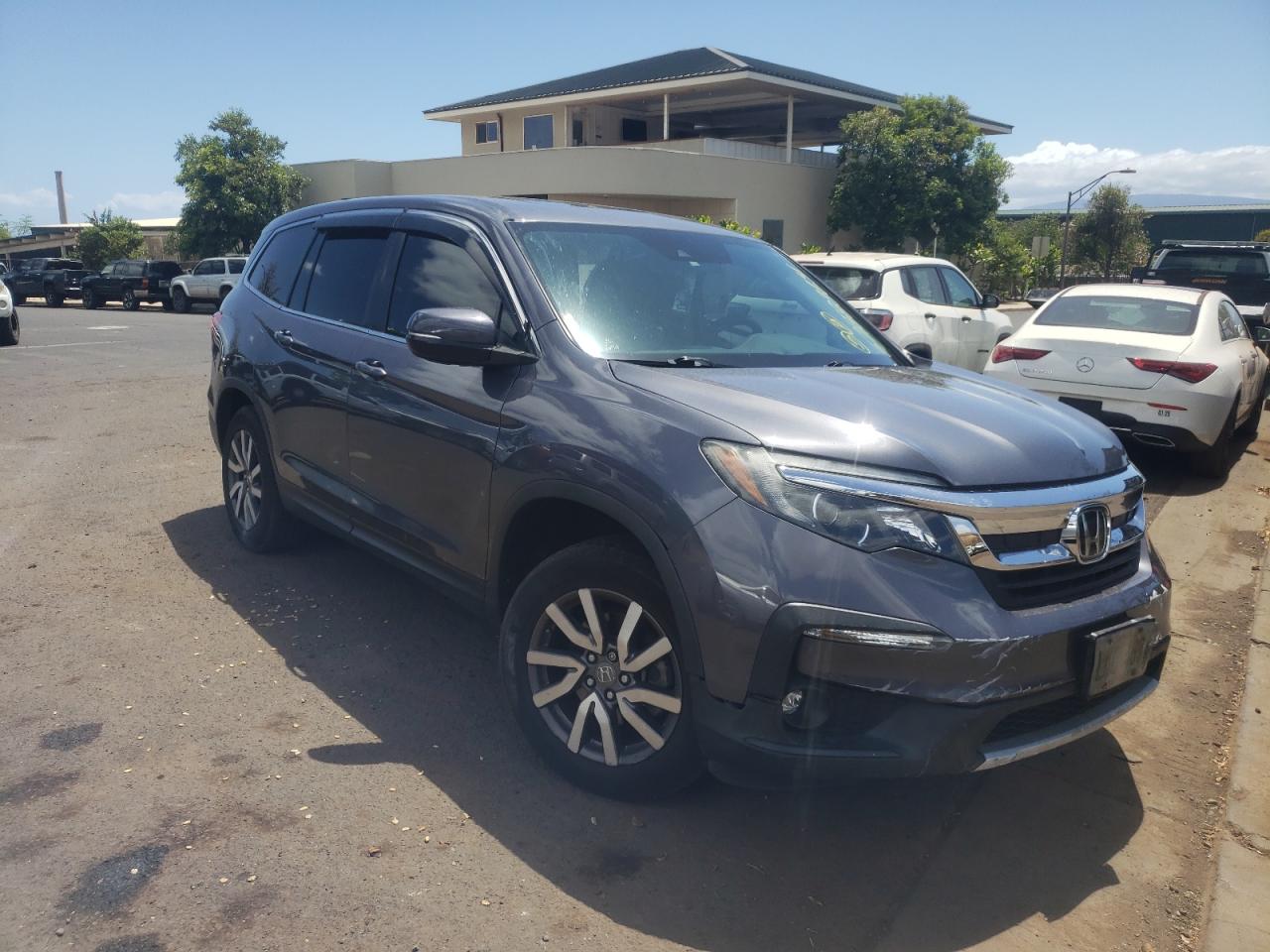 Lot #2795090625 2021 HONDA PILOT EXL