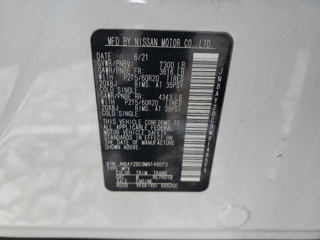 2021 NISSAN ARMADA SL - JN8AY2BC9M9148573