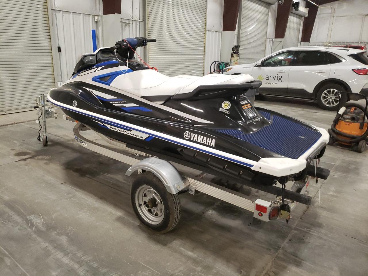 YAMAHA VX DELUXE 2019 blue   YAMA3698J819 photo #4