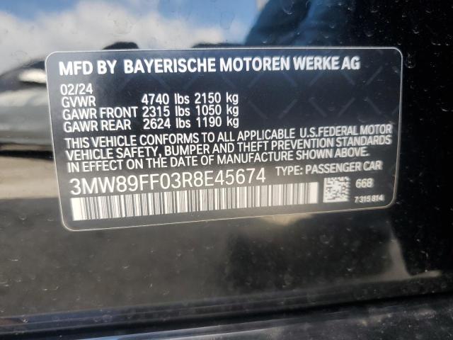 VIN 3MW89FF03R8E45674 2024 BMW 3 Series, 330XI no.12