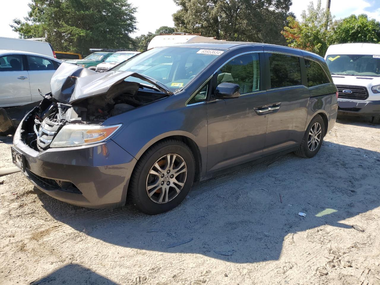 Lot #2758844526 2013 HONDA ODYSSEY EX