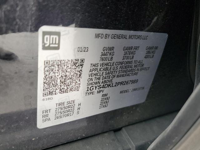 VIN 1GYS4DKL2PR267989 2023 Cadillac Escalade, Premi... no.13