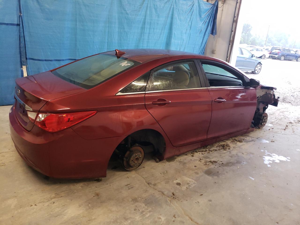 Lot #3024907377 2011 HYUNDAI SONATA GLS