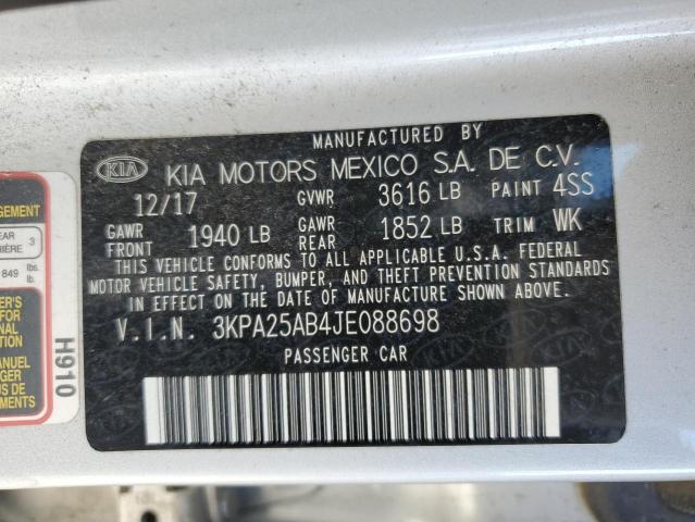 2018 KIA RIO LX - 3KPA25AB4JE088698
