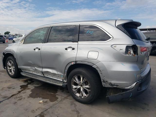 VIN 5TDKKRFH3FS110504 2015 Toyota Highlander, Xle no.2