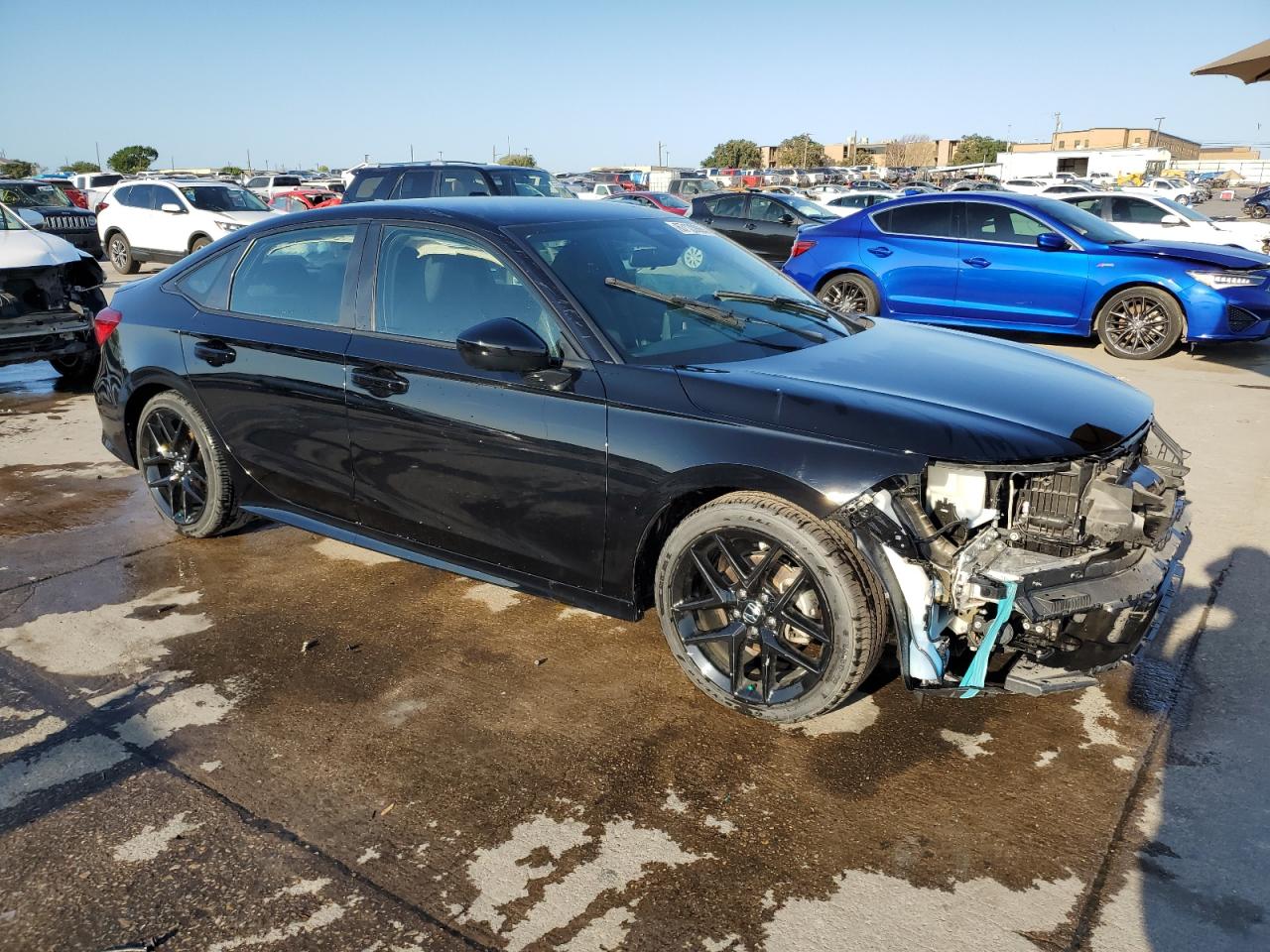 Lot #2855609184 2022 HONDA CIVIC SPOR