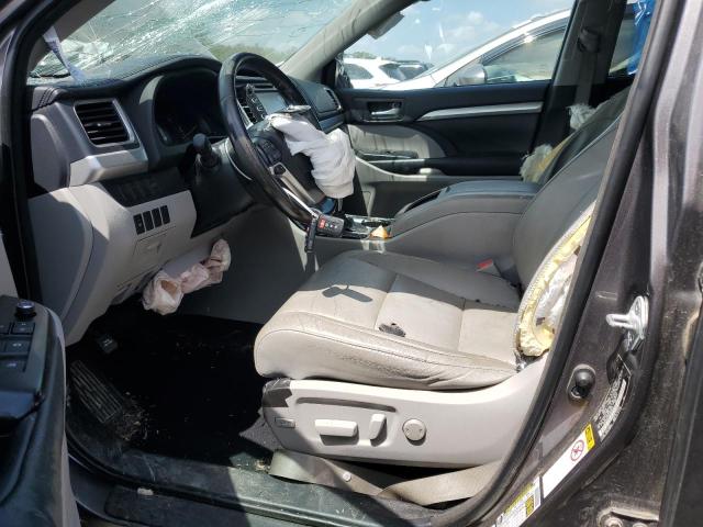 VIN 5TDJKRFH9ES032448 2014 Toyota Highlander, Xle no.7