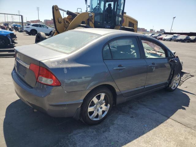 HONDA CIVIC LX 2009 gray sedan 4d gas 2HGFA16529H352717 photo #4