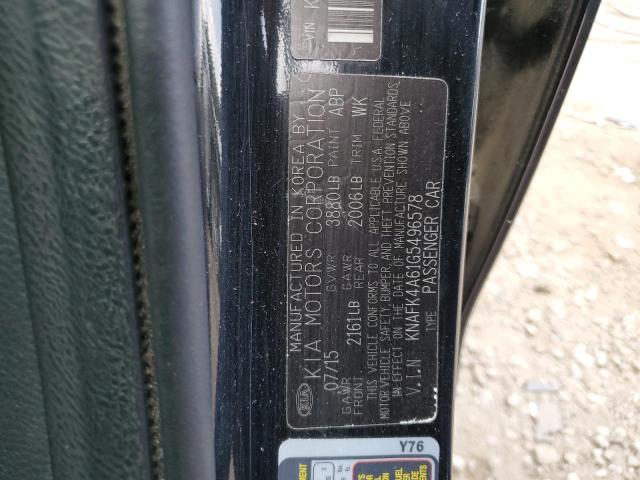 2016 KIA FORTE LX - KNAFK4A61G5496578