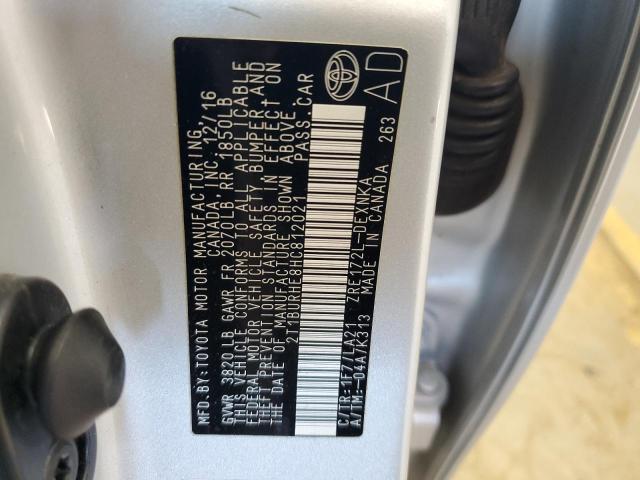 2017 TOYOTA COROLLA L - 2T1BURHE8HC812021