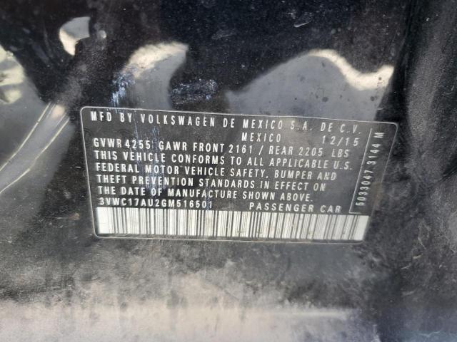 2016 VOLKSWAGEN GOLF SPORT - 3VWC17AU2GM516501