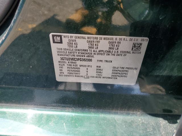 2015 GMC SIERRA K15 - 3GTU2VEC3FG382086