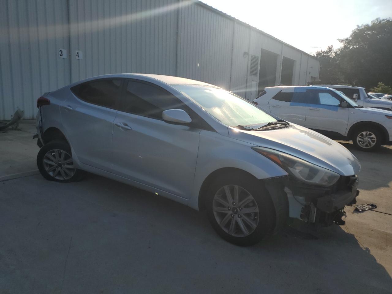 Lot #2909515328 2015 HYUNDAI ELANTRA SE